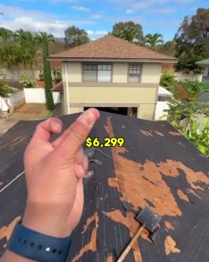 Example roofing video ad 1: $6,299 for a roof, plus free gutters. Too good to be true?